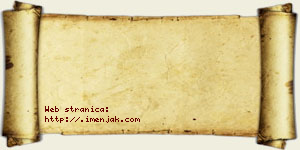 Andjelina Atanasijević vizit kartica